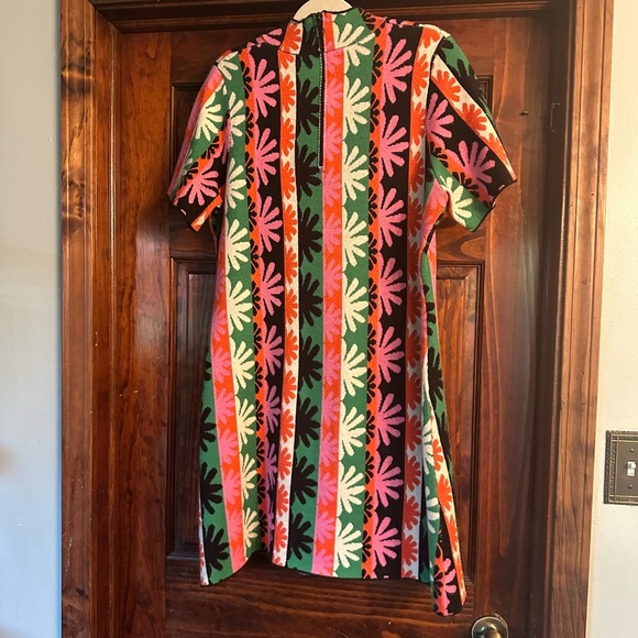 Anthropologie Pink and Black Knit Dress - Picture 3 of 3